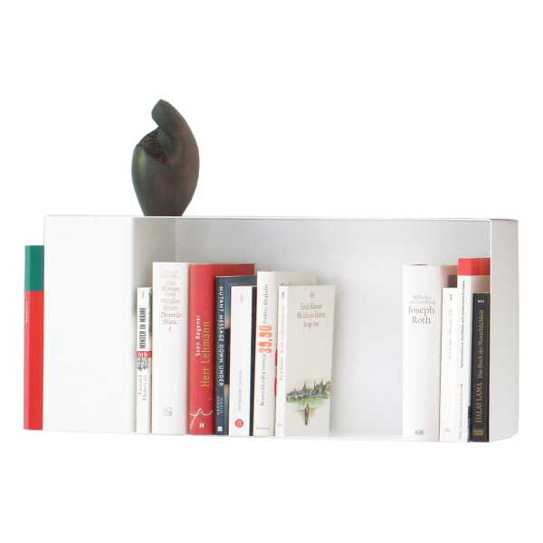 vonbox - Box Bücherregal L-Box, weiß (RAL 9016)