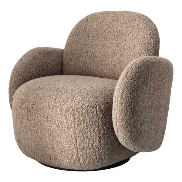 1898 Mo Sessel mit Drehfunktion Glore brown