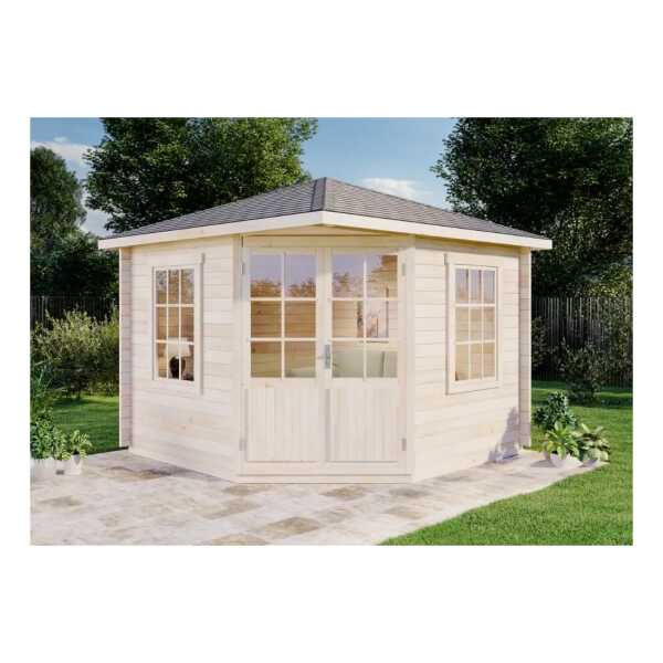 5-Eck Gartenhaus Modell Monica