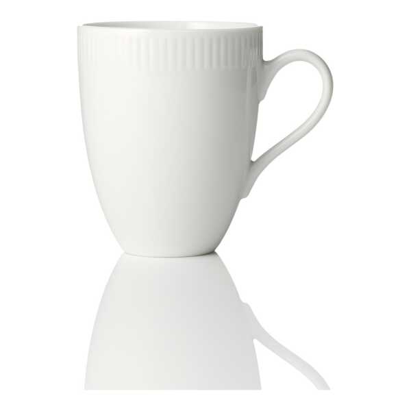 Aida Relief Becher 4er-Pack Weiß