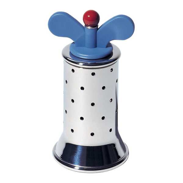 Alessi Alessi Pfeffermühle Blau-Edelstahl