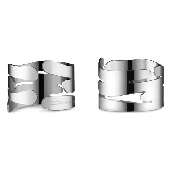 Alessi - Barkring Serviettenhalter, Edelstahl (2er-Set)