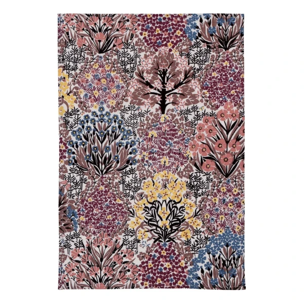 Almedahls Botanic Garden Geschirrtuch 47 x 70 cm Rosa-Braun