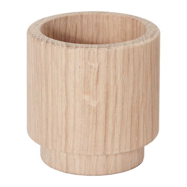 Andersen Furniture - Create Me Teelichthalter, H 5 cm, Eiche