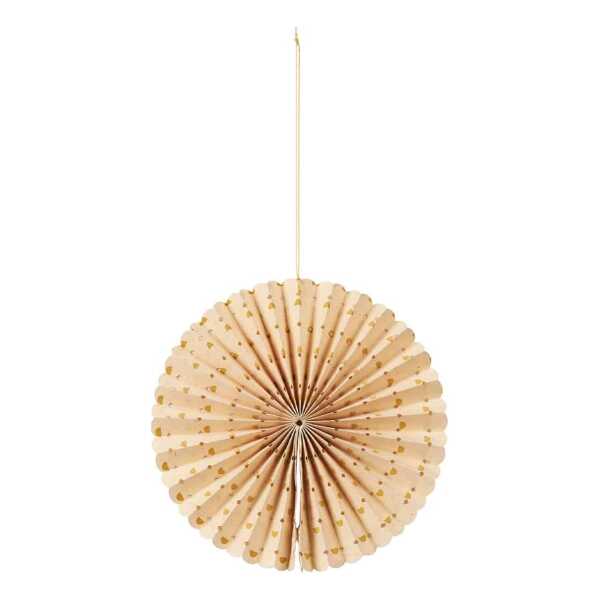 Anhänger Rosette Stella gold ⌀ 60 cm