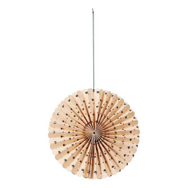 Anhänger Rosette Stella natural ⌀ 60 cm