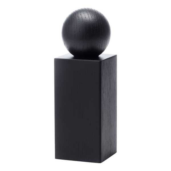 Applicata Twist Gewürzmühle Schwarz gebeizte Eiche
