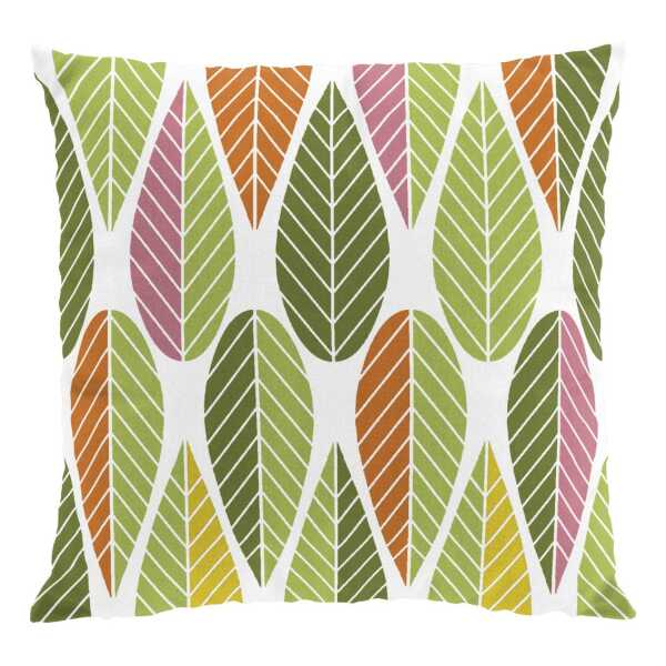 Arvidssons Textil Blader Kissenbezug 47 x 47cm Grün