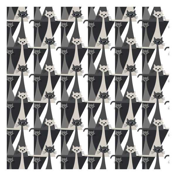 Arvidssons Textil Kitty Stoff Grau