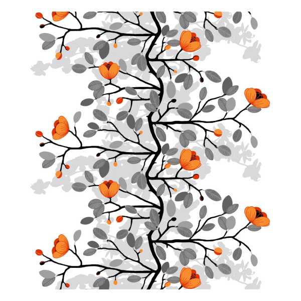 Arvidssons Textil Ofelia Stoff Orange