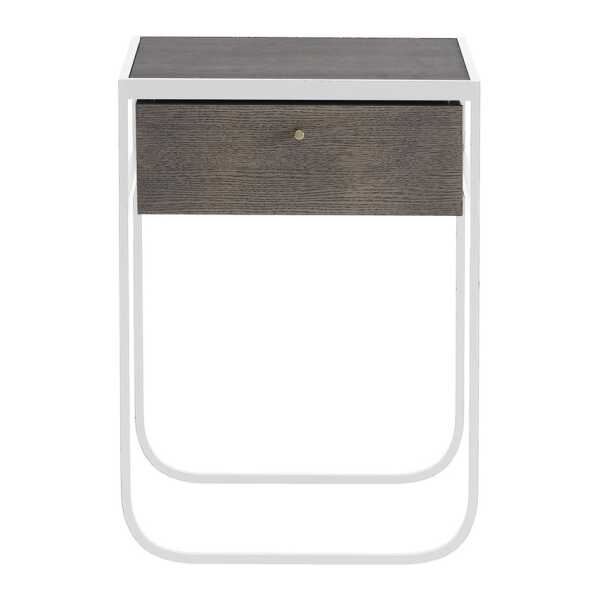 Asplund Nati Tati Drawer Nachttisch White, geräucherte Eiche