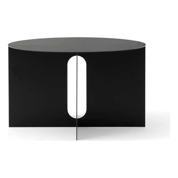Audo - Androgyne Beistelltisch Base, ⌀ 63 cm, schwarz