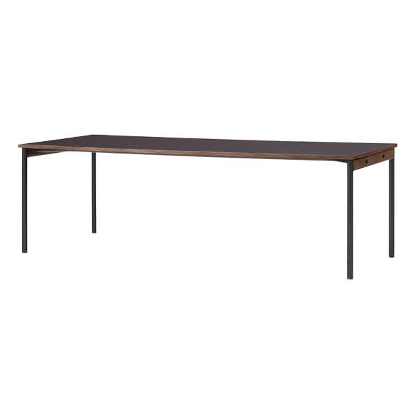 Audo Copenhagen Co Table Konferenztisch 240x100cm Black, laminate terra