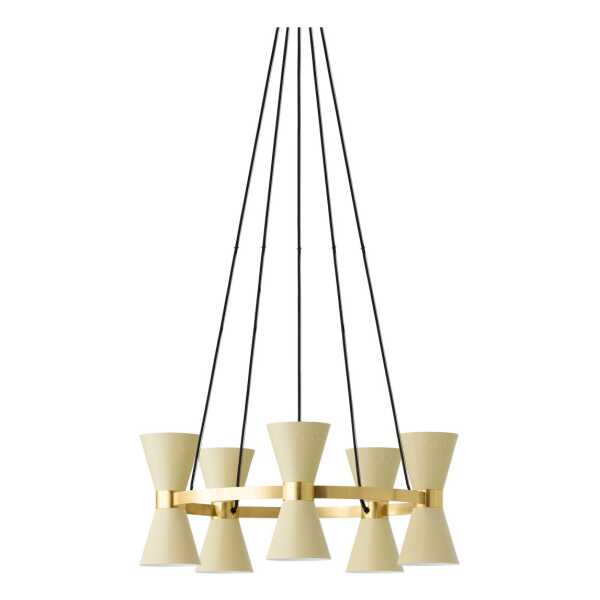 Audo Copenhagen Collector Kronleuchter 5 Crème