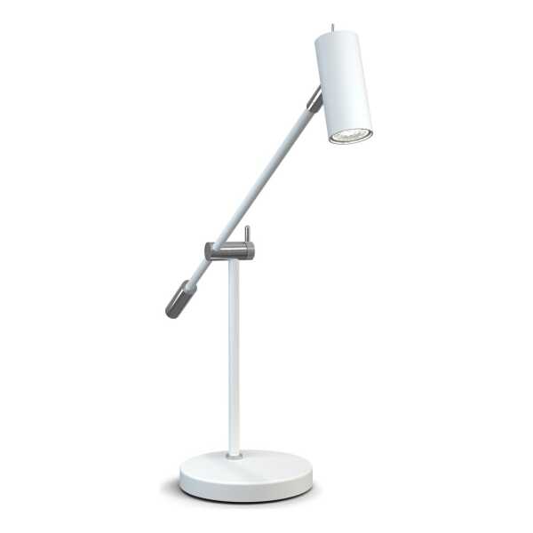 Belid Cato Tischleuchte 48,5cm Mattweiß