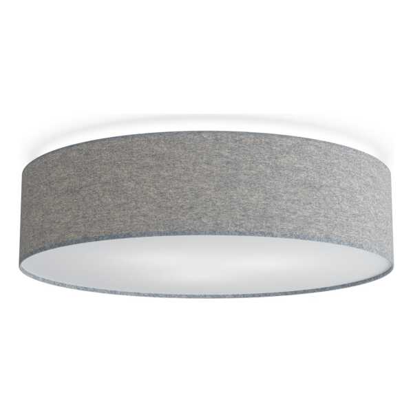Belid Soft Deckenleuchte Ø60cm Graue Wolle