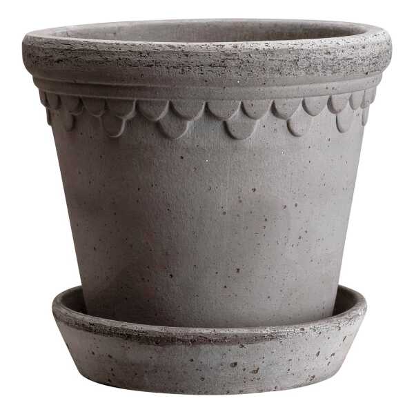 Bergs Potter Kopenhagen Blumentopf Ø12cm Grau
