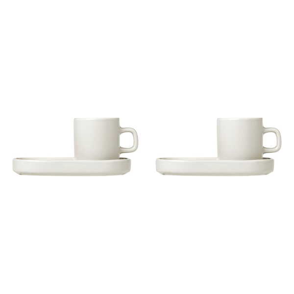 Blomus - Pilar Espressotasse, moonbeam (2er-Set)
