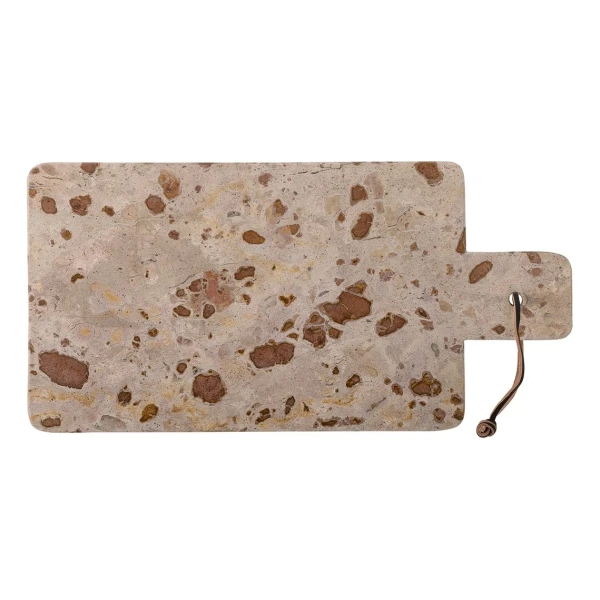 Bloomingville Nukaka Schneidebrett 20 x 40cm Brauner Marmor