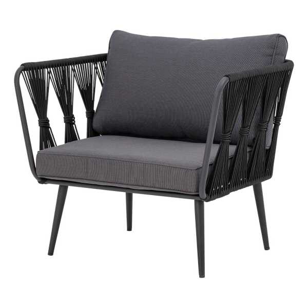 Bloomingville Pavone Loungesessel Black
