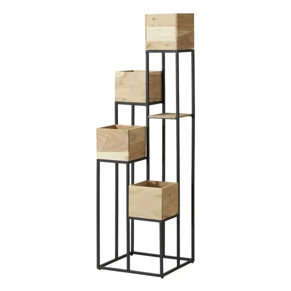 Blumenständer Rack ¦ holzfarben ¦ Maße (cm): B: 43 H: 150 T: 43 Tische > Beistelltische > Blumenständer - Höffner