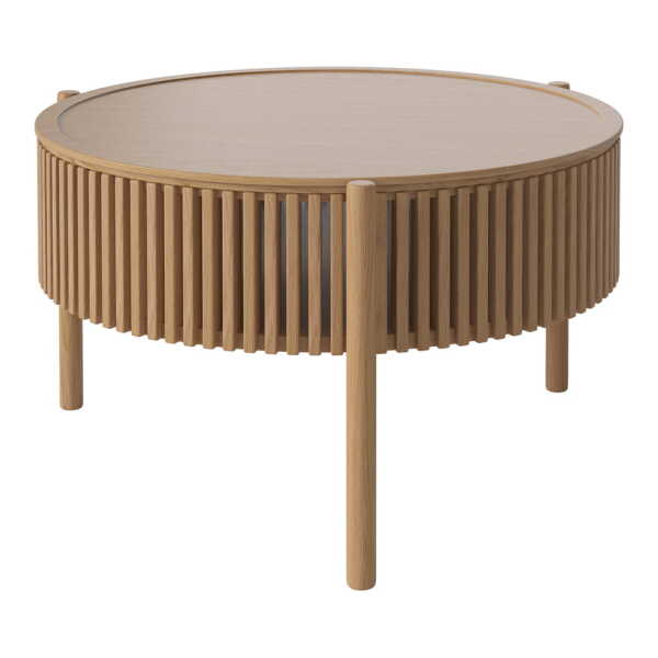 Bolia - Story Couchtisch ⌀ 83 cm, Eiche geölt
