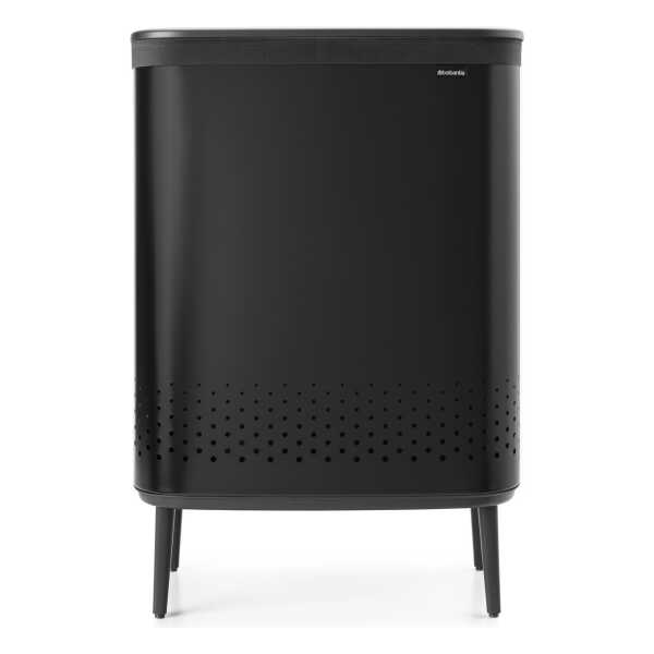 Brabantia Bo Wäschekorb high 2 x 45 L Matt schwarz