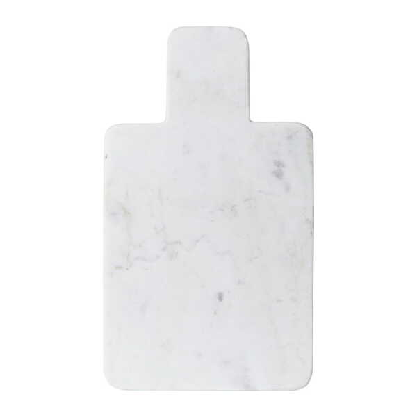 Broste Copenhagen - Adam Schneidebrett, 30 x 17 cm, Marmor weiß
