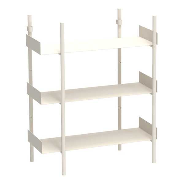 Broste Copenhagen Nobuko Bücherregal 3 Regalböden White