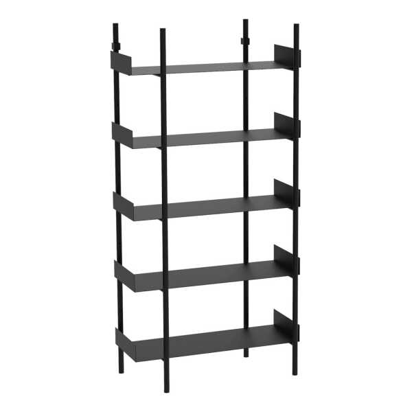 Broste Copenhagen Nobuko Bücherregal 5 Regalböden Black