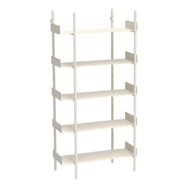 Broste Copenhagen Nobuko Bücherregal 5 Regalböden White