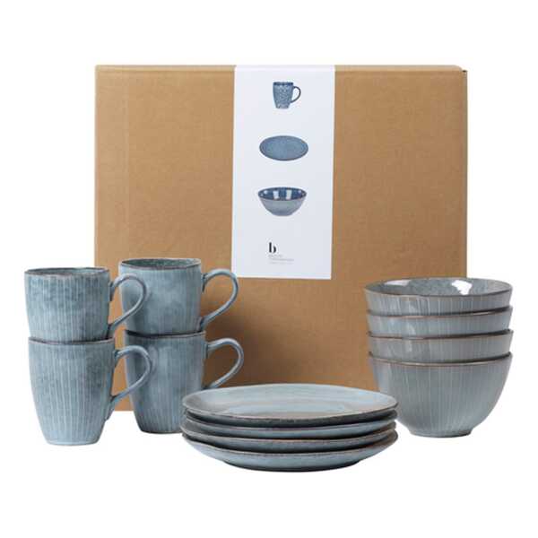 Broste Copenhagen Nordic Sea Frühstücksset 12 Teile