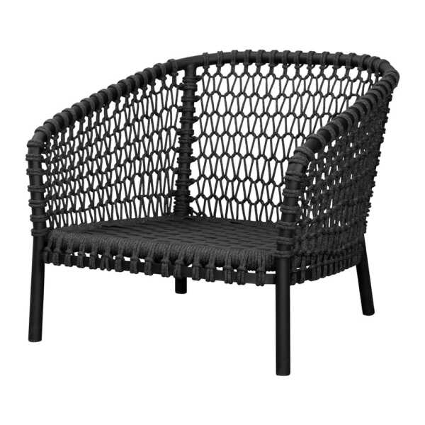 Cane-line - Ocean Loungesessel Outdoor, dunkelgrau