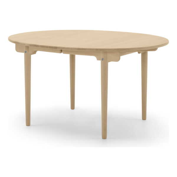 Carl Hansen - CH337 ausziehbarer Esstisch, 140 x 115 cm, eiche geölt (mit Auszug für 2 Platten)
