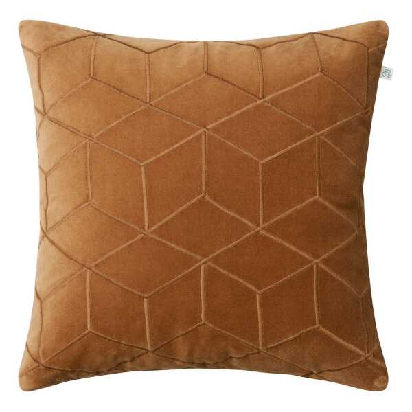 Chhatwal & Jonsson Vir Kissenbezug 50 x 50cm Cognac