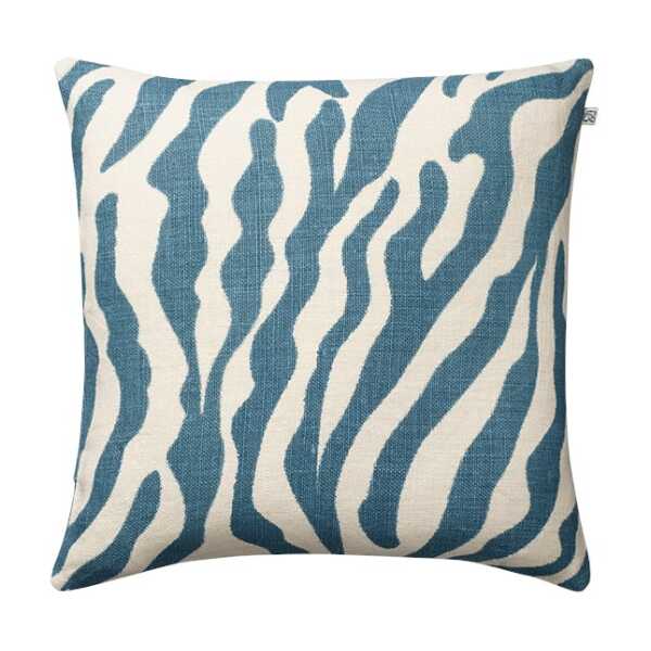 Chhatwal & Jonsson Zebra Kissenbezug 50 x 50cm Heaven blue