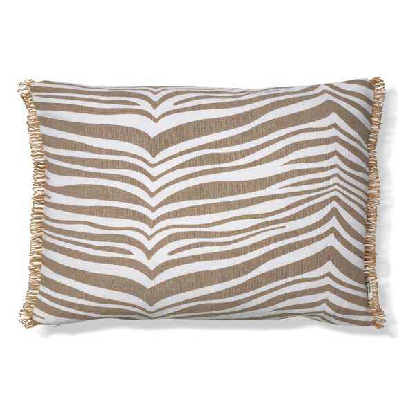 Classic Collection Zebra Kissen 40x60cm Simply taupe (beige)