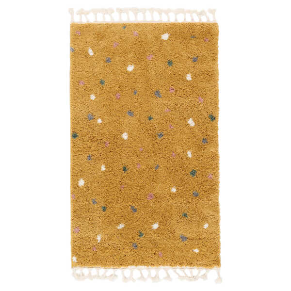 Confetti Teppich - Gelb 100x160