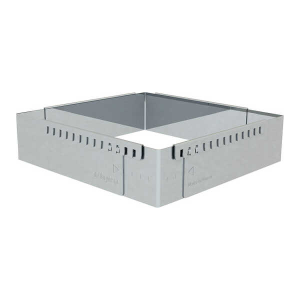 De Buyer Verstellbare Backform 43x29cm bis 56x84cm