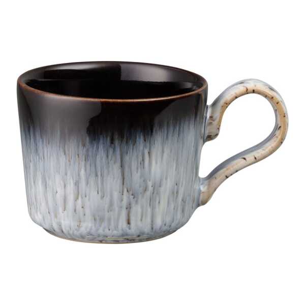 Denby Halo brew Espressotasse 10cl Blau-grau-schwarz