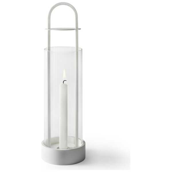 Design House Stockholm Lotus Windlicht Weiß