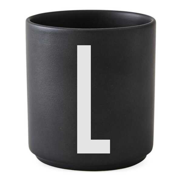 Design Letters Design Letters Becher schwarz L