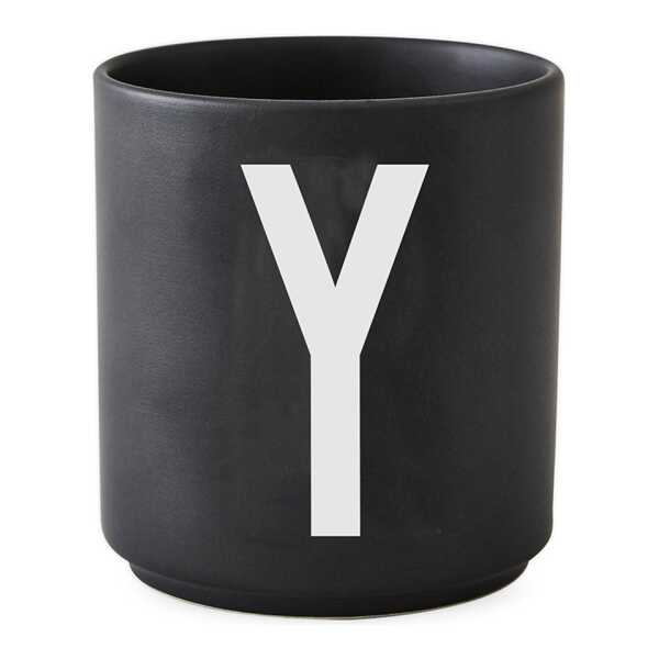 Design Letters Design Letters Becher schwarz Y