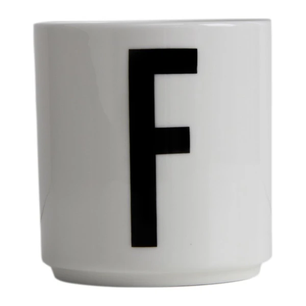 Design Letters Design Letters Becher weiß F