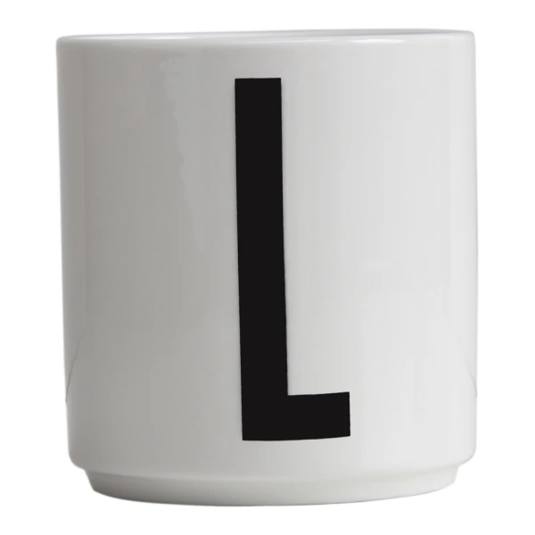 Design Letters Design Letters Becher weiß L