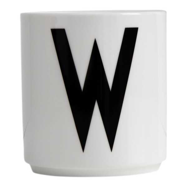 Design Letters Design Letters Becher weiß W