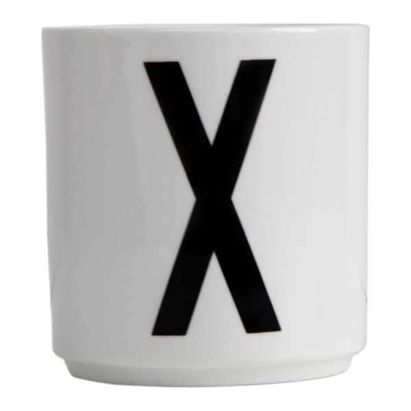 Design Letters Design Letters Becher weiĂ X