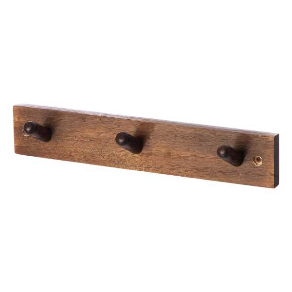 ERNST Ernst Hakenleiste 3 Haken Braun