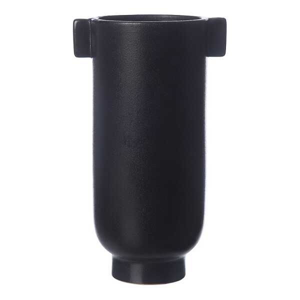 ERNST Ernst Vase mit Henkel 21cm Schwarz