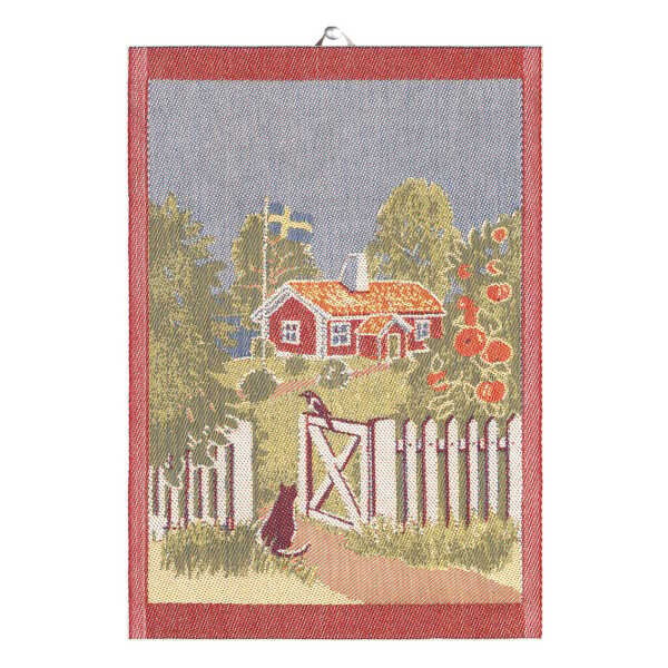 Ekelund Linneväveri Mitt Sverige Geschirrtuch 35 x 50cm Multi